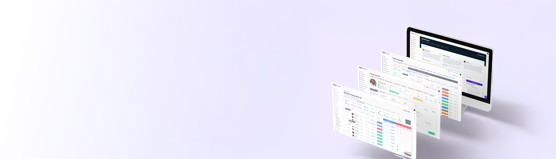 Cấu trúc phần mềm ERP Profast