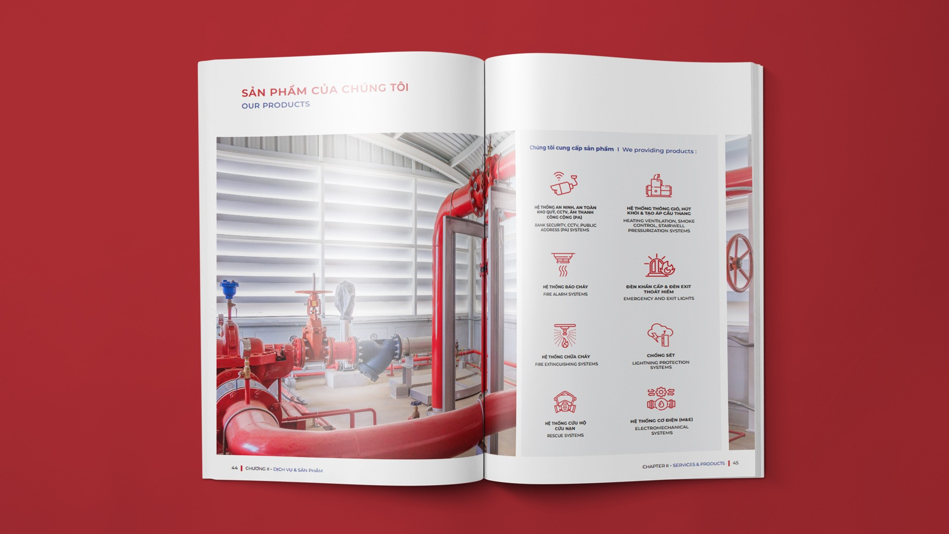 Catalogue sản phẩm & vật tư