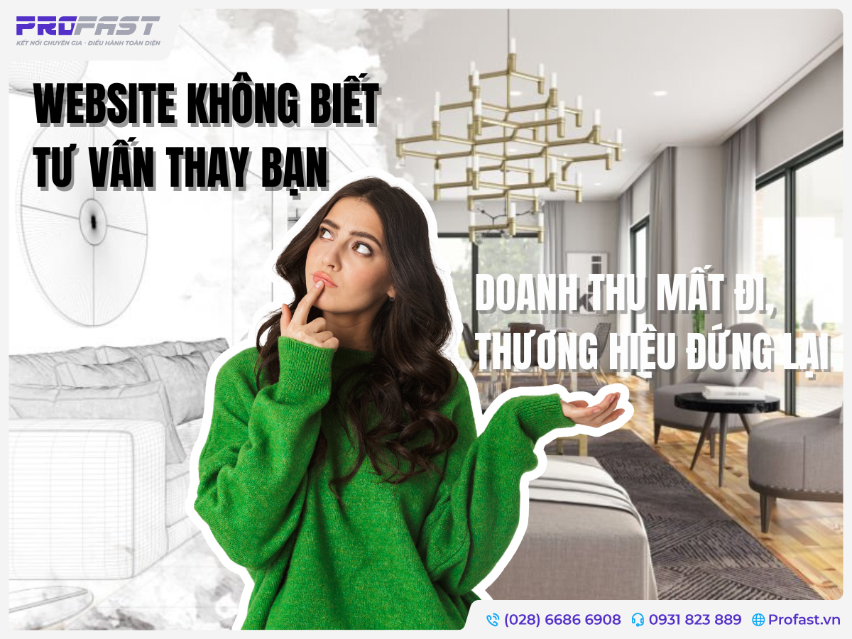 WEBSITE KHÔNG BIẾT TƯ VẤN THAY BẠN: DOANH THU MẤT ĐI, THƯƠNG HIỆU ĐỨNG LẠI