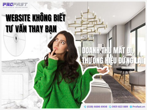 WEBSITE KHÔNG BIẾT TƯ VẤN THAY BẠN: DOANH THU MẤT ĐI, THƯƠNG HIỆU ĐỨNG LẠI